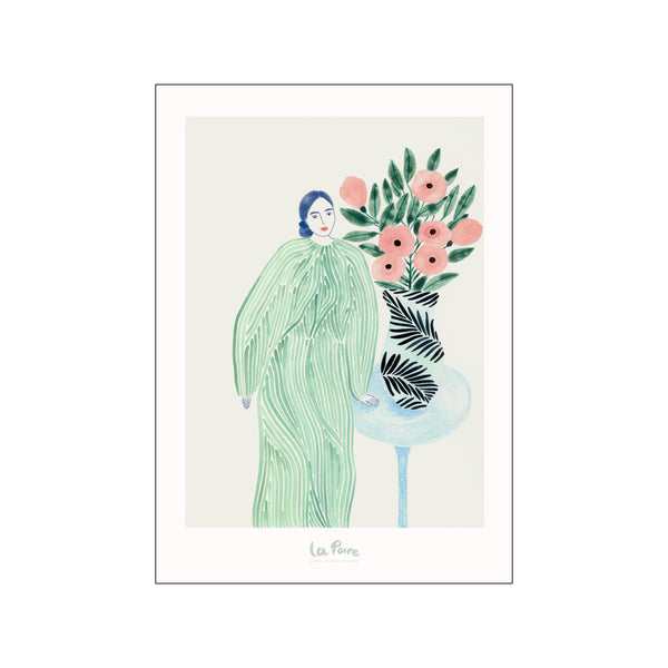 Poppy Pause — Art print by La Poire from Poster & Frame