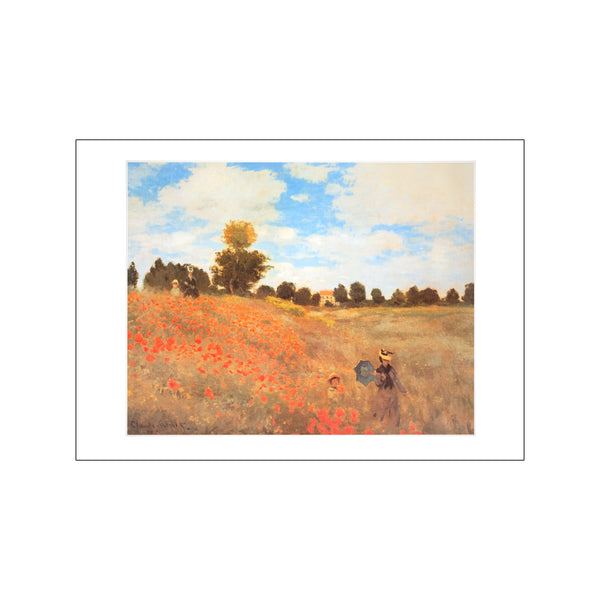 Poppyfield — Art print by Claude Monet from Poster & Frame