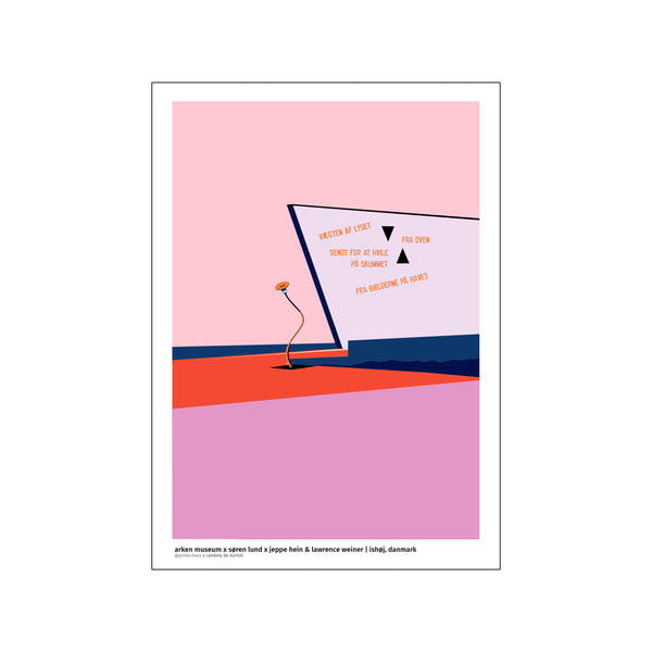 arken - pink — Art print by posterHaus from Poster & Frame