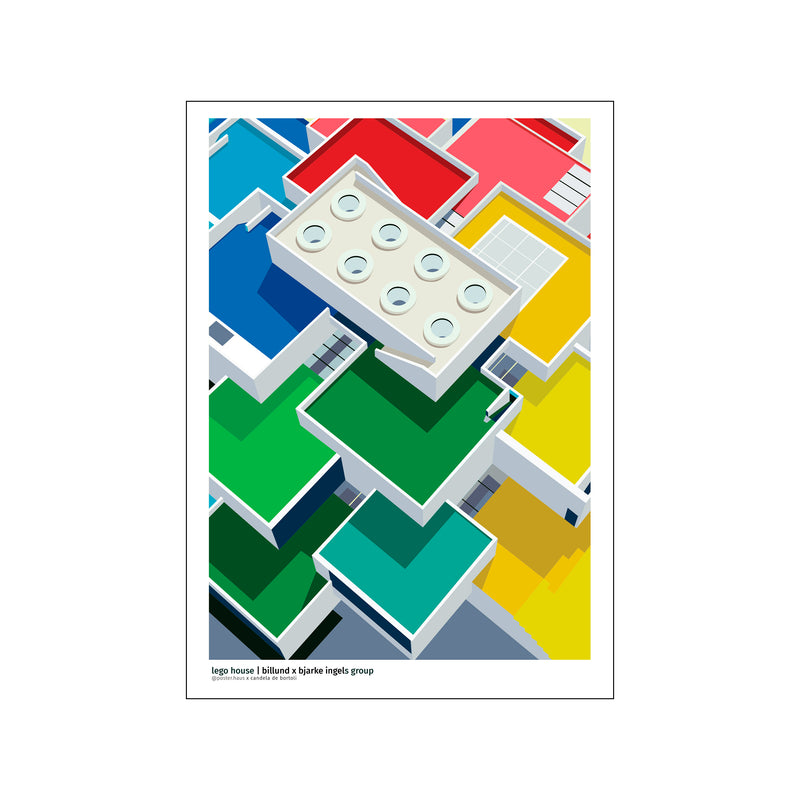 lego house — Art print by posterHaus from Poster & Frame