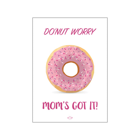 Donut worry - Hipd — Art print by Hipd from Poster & Frame