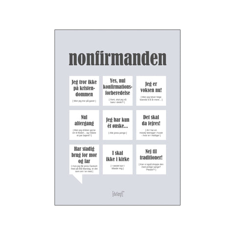 Nonfirmanden - Dialægt — Art print by Dialægt from Poster & Frame