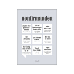 Nonfirmanden - Dialægt — Art print by Dialægt from Poster & Frame