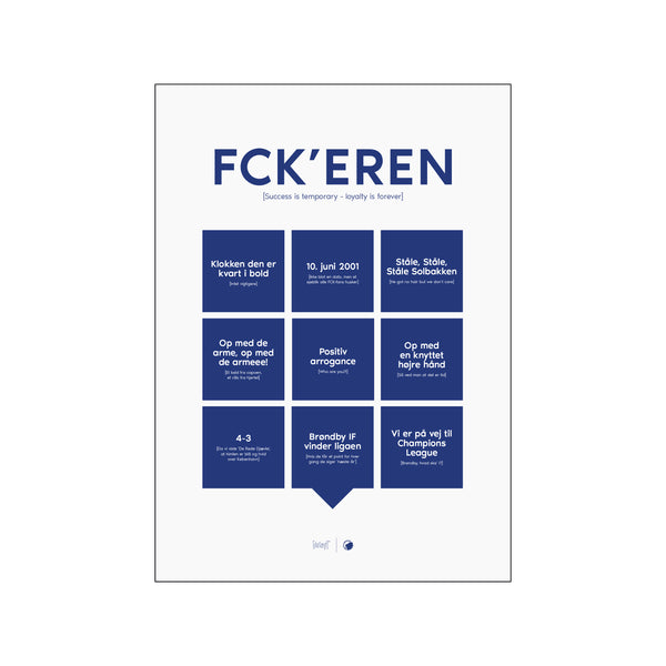 FCK'eren — Art print by Dialægt from Poster & Frame