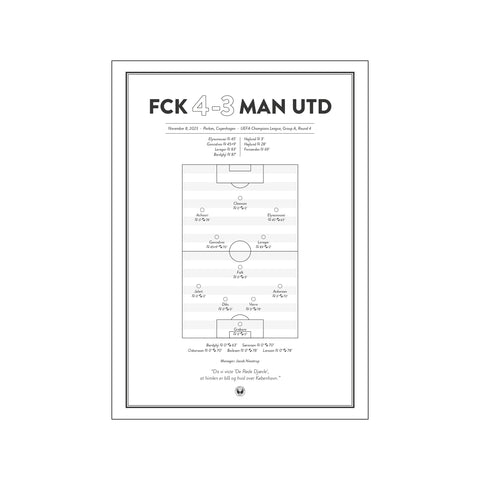 FCK - MAN — Art print by Fans Will Know from Poster & Frame