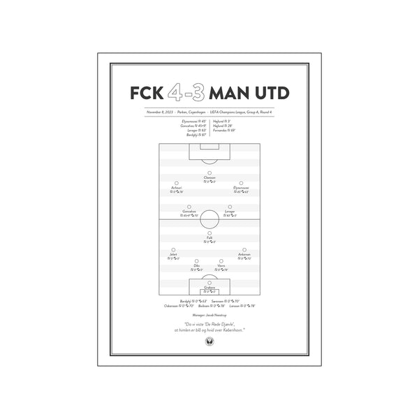 FCK - MAN — Art print by Fans Will Know from Poster & Frame