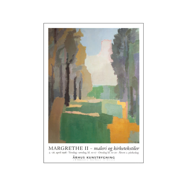 Margrethe II - Slotsallleen — Art print by Posterland from Poster & Frame