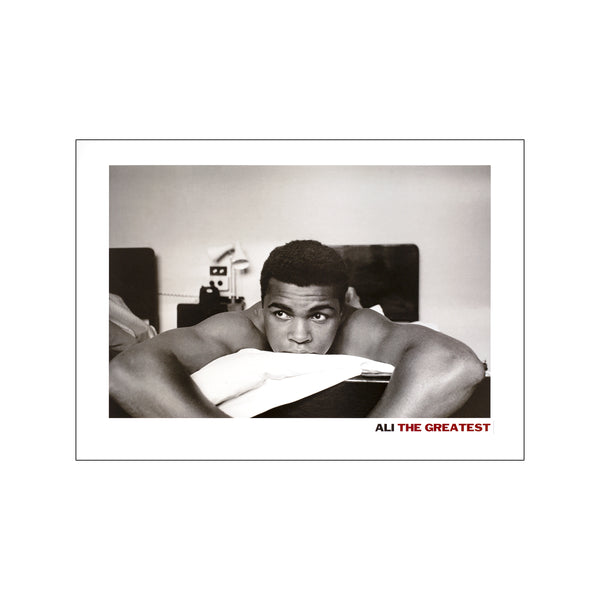 Muhammad Ali The Greatest Relaxing — Art print by Posterland from Poster & Frame