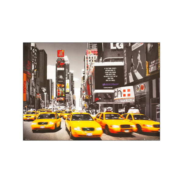 Yellow Cabs New York City PH0340 — Art print by Posterland from Poster & Frame