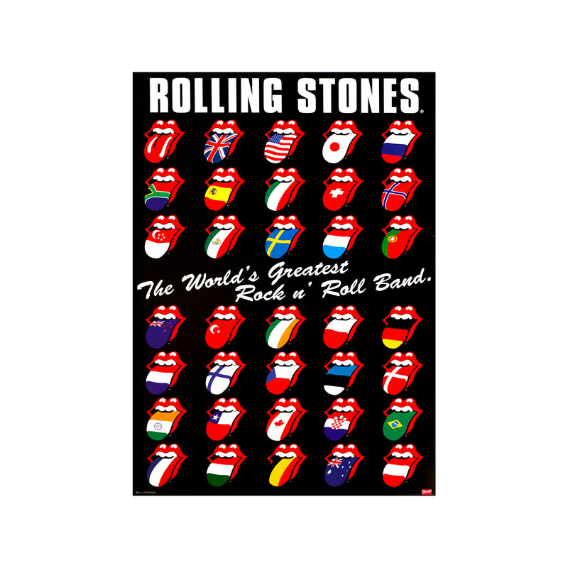 Rolling Stones — Art print by Posterland from Poster & Frame