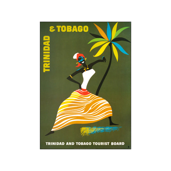Trinidad & Tobago — Art print by Posterland from Poster & Frame