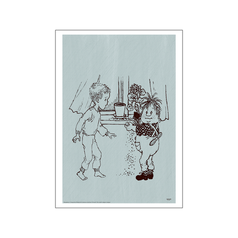 Potted plant - Karlsson on the Roof — Art print by Astrid Lindgren from Poster & Frame