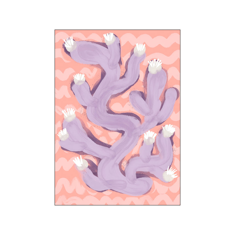 Purple Coral — Art print by Treechild from Poster & Frame