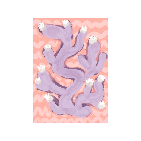 Purple Coral — Art print by Treechild from Poster & Frame
