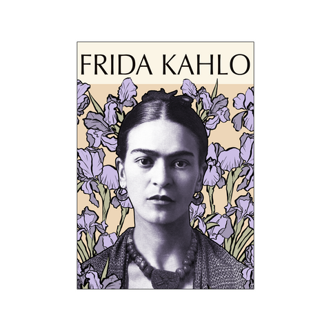 Purple Flowers — Art print by Frida Kahlo from Poster & Frame