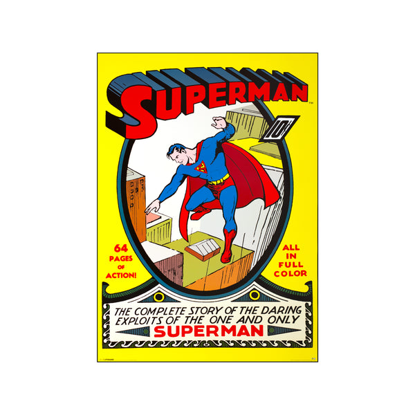 Superman — Art print by Pyramid Posters from Poster & Frame