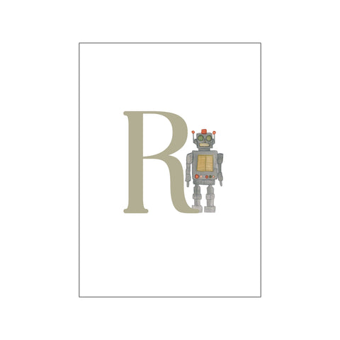 R-Robotter — Art print by Tiny Goods from Poster & Frame