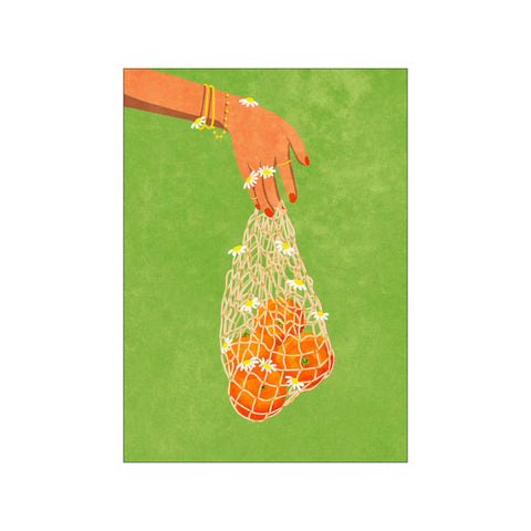 Fresh Oranges — Art print by Raissa Oltmanns from Poster & Frame