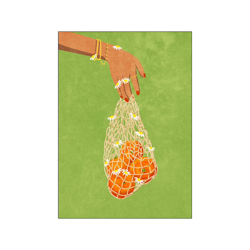 Fresh Oranges — Art print by Raissa Oltmanns from Poster & Frame