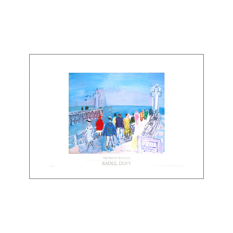 The pier at Deauville — Art print by Raoul Dufy from Poster & Frame