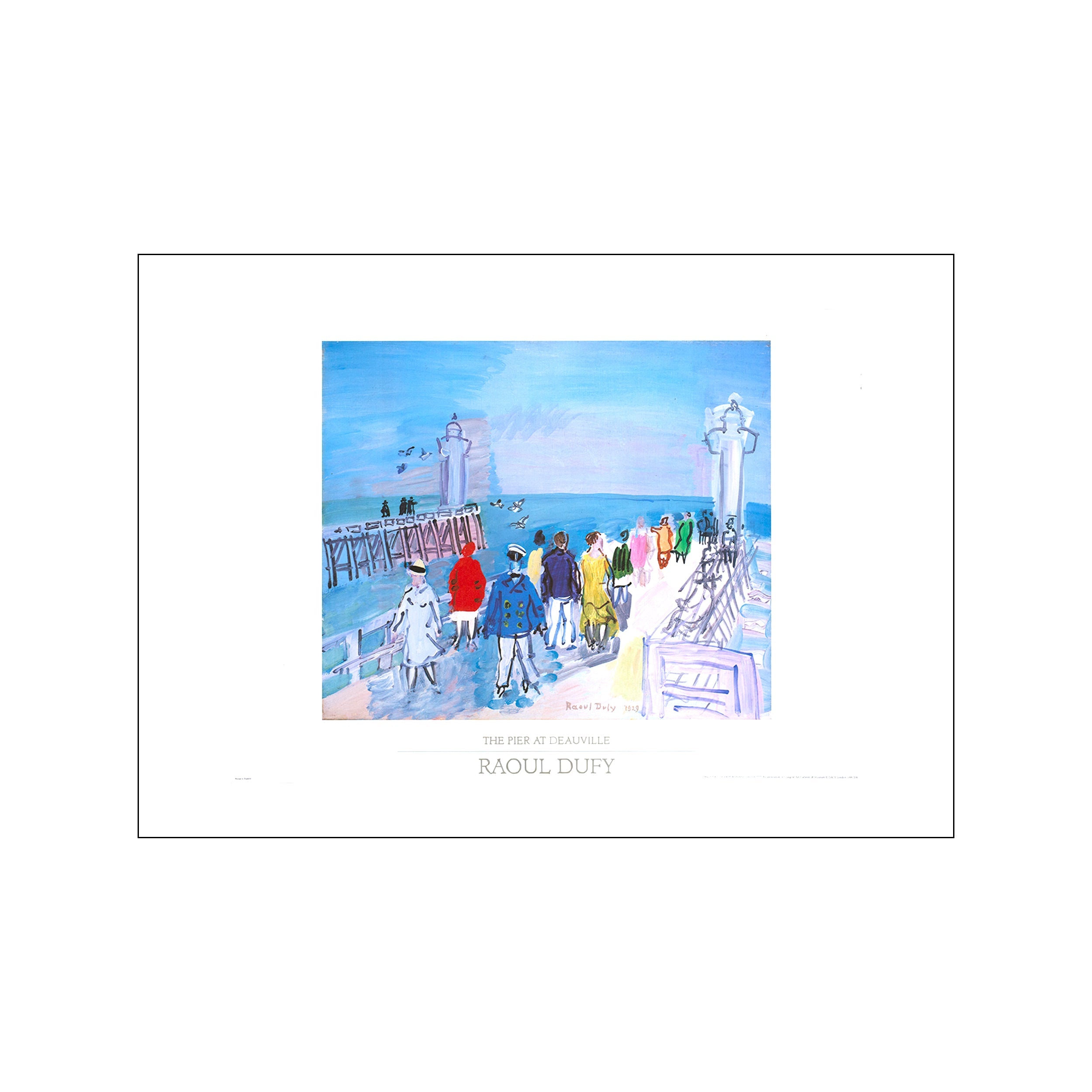 The pier at Deauville – Poster & Frame Art Group