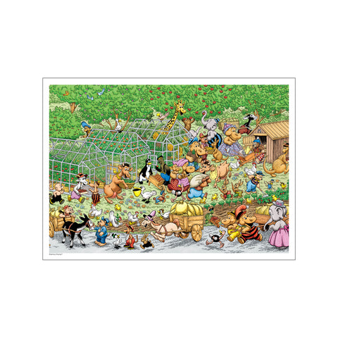 Drivhus farve — Art print by Rasmus Klump from Poster & Frame