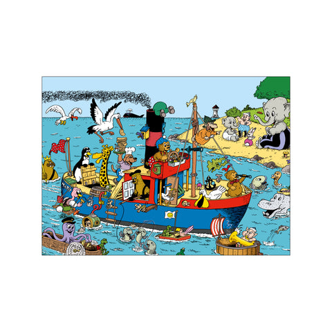 Fiskekutter — Art print by Rasmus Klump from Poster & Frame