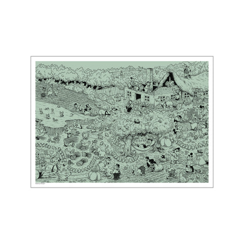 I marken — Art print by Rasmus Klump from Poster & Frame