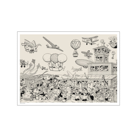 Lufthavn — Art print by Rasmus Klump from Poster & Frame