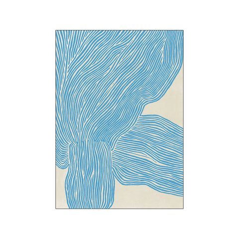 The Line - Blue — Art print by The Poster Club x Rebecca Hein from Poster & Frame