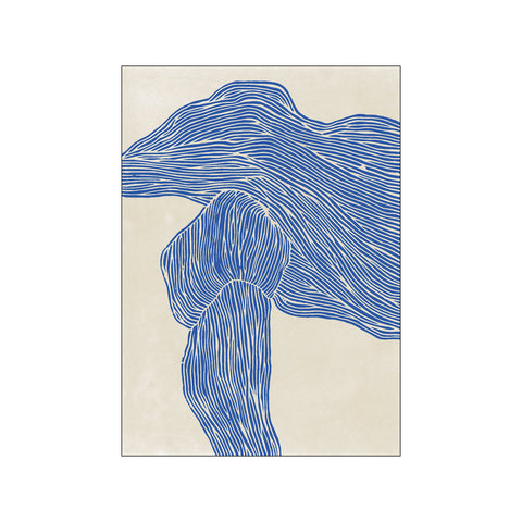 The Line - Navy — Art print by The Poster Club x Rebecca Hein from Poster & Frame