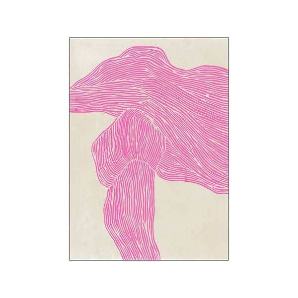 The Line - Pink — Art print by The Poster Club x Rebecca Hein from Poster & Frame