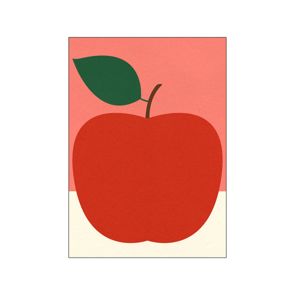 Red Apple — Art print by Rosi Feist from Poster & Frame