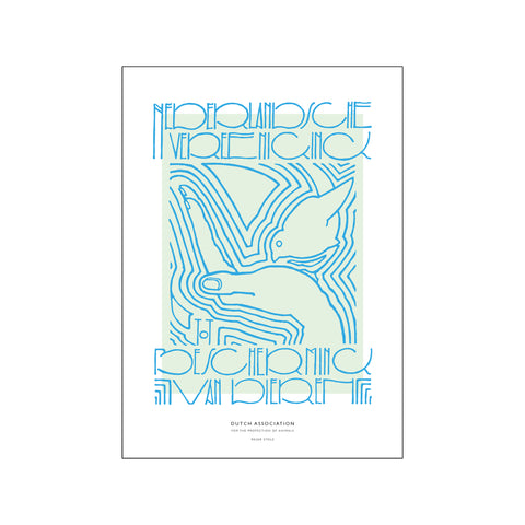 Dutch Association - Green — Art print by Reijer Stolk from Poster & Frame