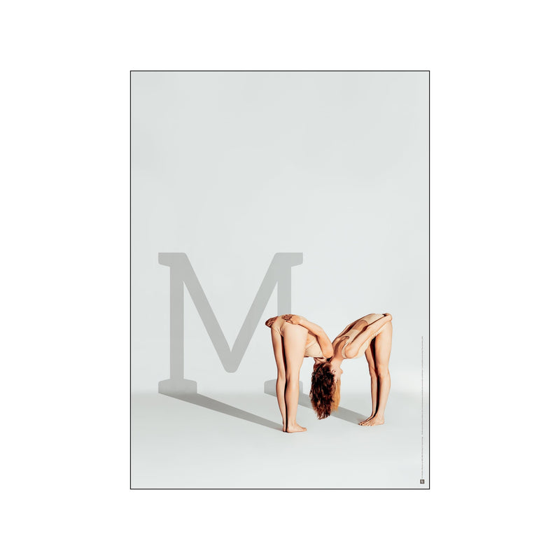 Rewritten - M for MARVELOUS — Art print by PLTY from Poster & Frame