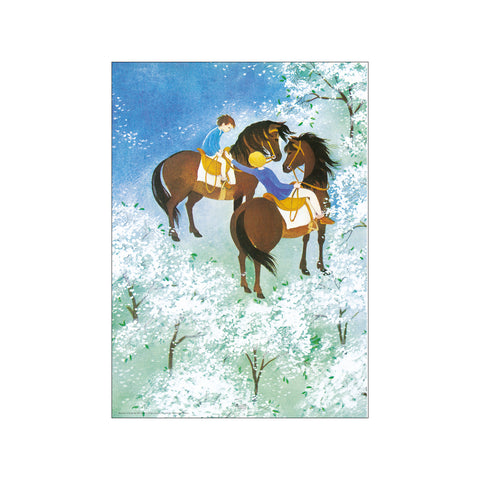 Riding - The Brothers Lionheart — Art print by Astrid Lindgren from Poster & Frame
