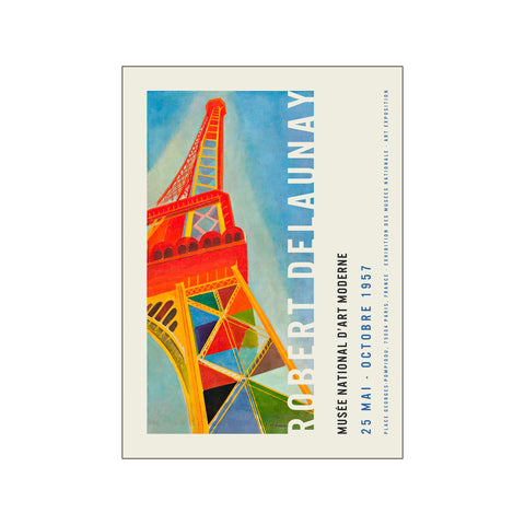 Robert Dalaunay - Art exhibition — Art print by Robert Dalaunay x PSTR Studio from Poster & Frame