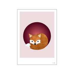 Rosa Fox — Art print by Min Streg from Poster & Frame