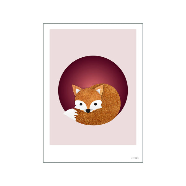 Rosa Fox — Art print by Min Streg from Poster & Frame