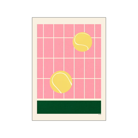 Rosi Feist - Tennis court — Art print by PSTR Studio from Poster & Frame