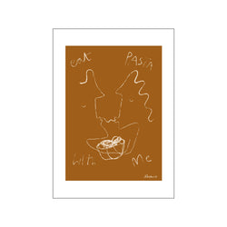 Eat Pasta — Art print by The Poster Club x Ruby Hughes from Poster & Frame