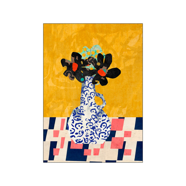 SHINY VASE — Art print by Rogério Arruda from Poster & Frame