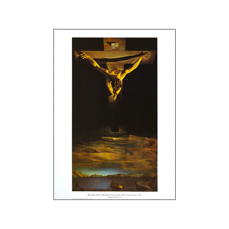 Christ of Saint John of the Cross — Art print by Salvador Dali from Poster & Frame