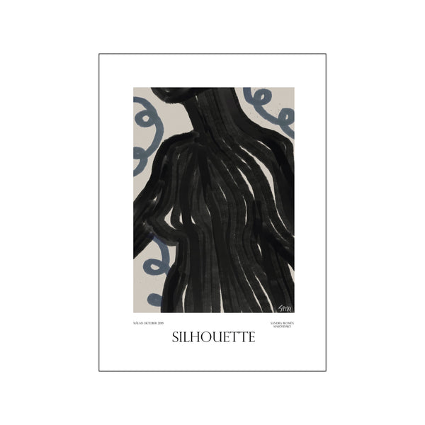Silhouette — Art print by The Poster Club x Sandra Blomén Maschinsky from Poster & Frame