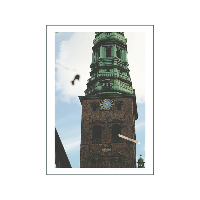 Sankt Nikolaj — Art print by FromCopenhagenWithLove from Poster & Frame