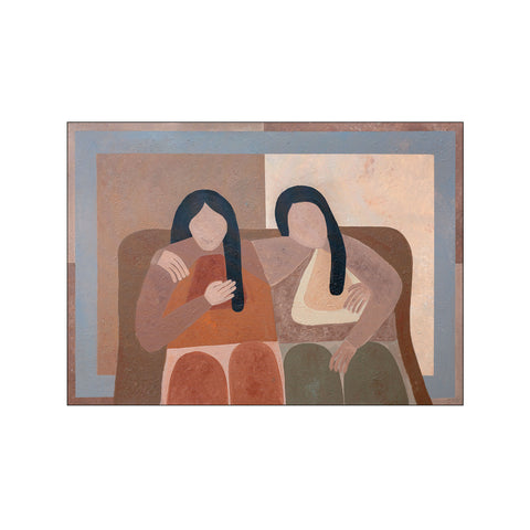 Sisterhood — Art print by Sascha Kampff from Poster & Frame