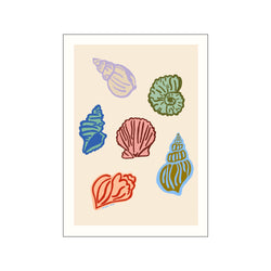 Seashells by the Seashore — Art print by Engberg Studio from Poster & Frame