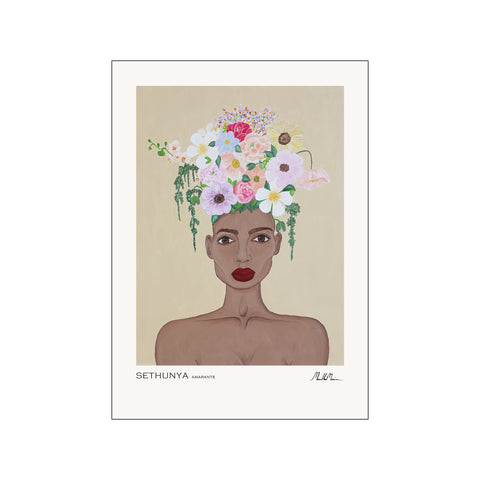 Sethunya Amarante — Art print by Morais Artworks from Poster & Frame