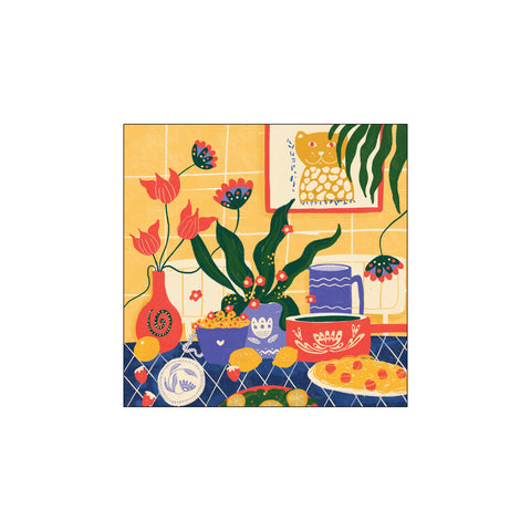 Summer Lunch — Art print by Shriya Bhattacharya from Poster & Frame