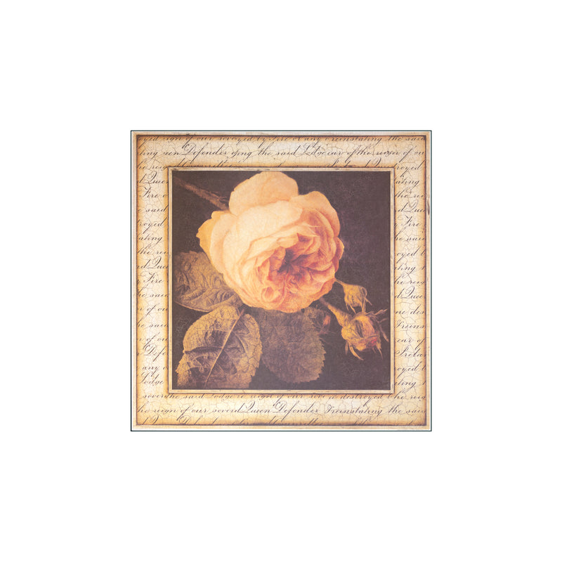 Ancient Rose — Art print by Sid Dickens from Poster & Frame